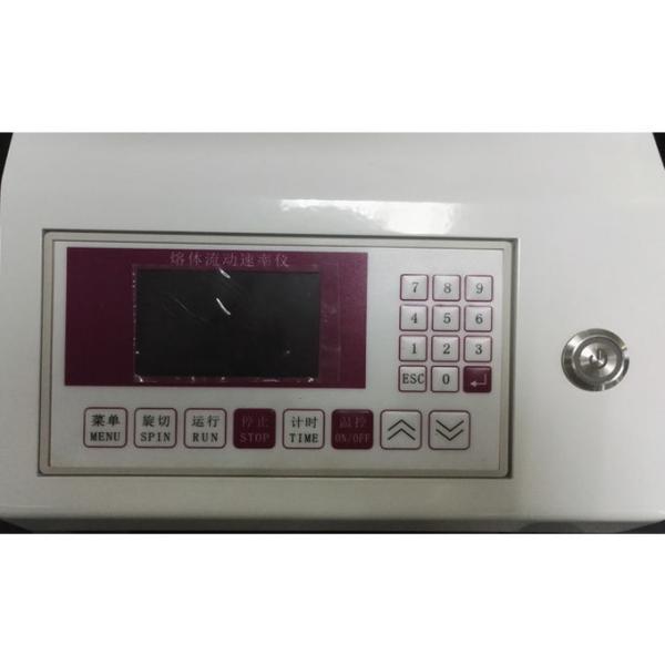 Plastic and Rubber Melt Flow Index Tester , Melt Flow Test Equipment 220V