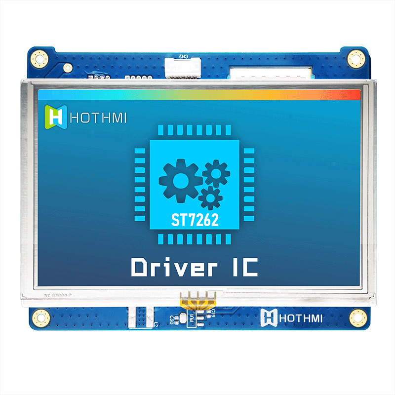 5.0 Inch 800x480 IPS Resistive TFT LCD Display
