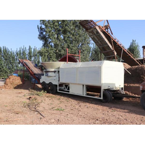 60pcs pallets/hour Wood Pallet Grinder Metal Separator Waste Wood Pallet Grinding Machine