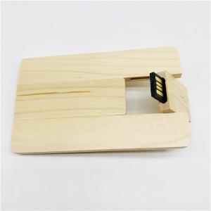 Buy cheap Customized Branding Wooden Card USB flash Drives 16Gb for Promo gifts product
