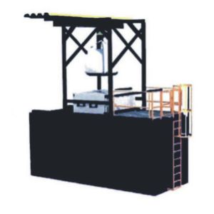 Buy cheap Flexible Packing Asphalt Melting Machine Black Bitumen Drum Melting Unit product