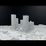 1:1000 Engineering Abstract Architectural Model Maker Customized