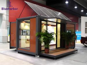China Fireproof Prefabricated Expandable Container House Moveable 20ft 40ft With Bathroom on sale
