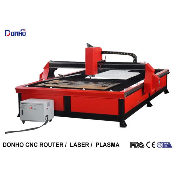 Quality Red Color Plasma Metal Cutting Machine with 2000 mm x 3000 mm Working Size for sale
