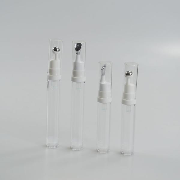 5ml 10ml AS Plastic Empty Airless Vacuum Pump Bottle for Eye Cream Customized Color