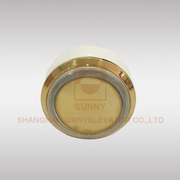 Lift Push Buttons Mirror Stainless Steel Surface With Titanize
