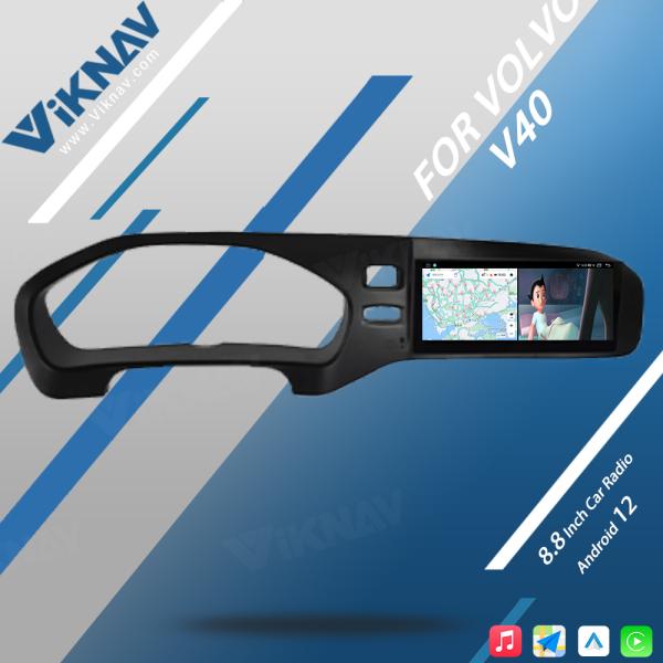 Viknav LHD LCD V40 Volvo Touch Screen 2011-2019 GPS Navigation 1920x1200