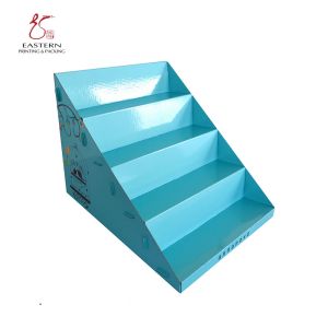 Buy cheap SGS Custom Cardboard Floor Displays With Glossy Lamination product