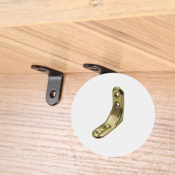 Durable Steel 90 Degree Bracket L Shaped Steel Bracket For Furniture Fitting