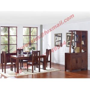 Rectangular Table made by Solid Wooden in Dining Room Set