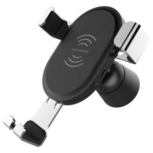 Buy cheap QI Wireless Charger Gravitational Bracket Car Fast Wireless Charging Bracket product