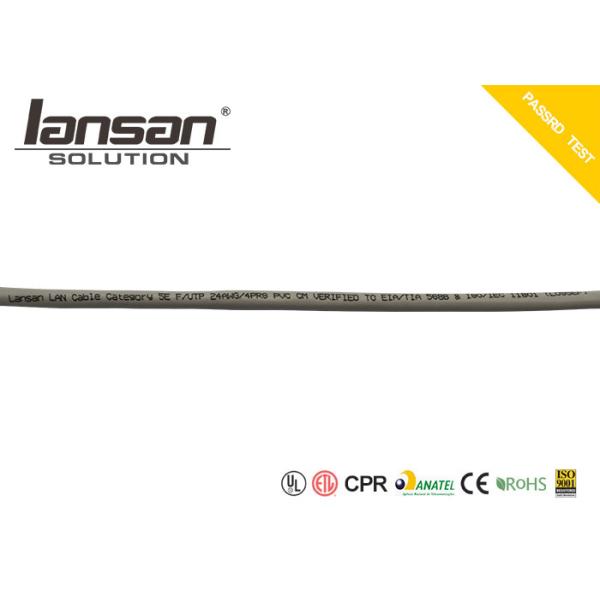 24AWG FTP HDPE Ethernet Lan Cable BC Category 5e Utp Cable
