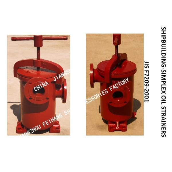 SINGLE-LINE CRUDE OIL FILTER, SINGLE-CYLINDER OIL FILTER FOR FUEL OIL SEPARATOR IMPORTED FH-65A LA-TYPE JIS F7209