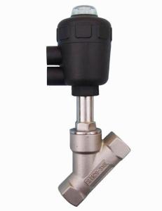 China Thread Connection Stainless Steel Angle Seat Valve on sale