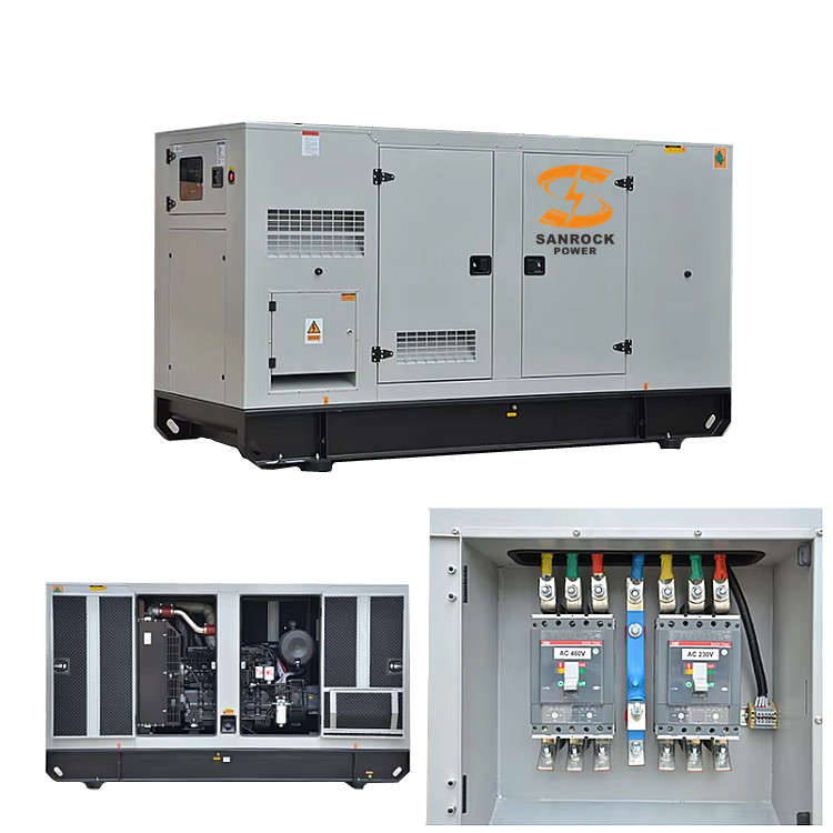 3Phase Diesel Powered Generator Industrial Diesel Generator Set Silent Type Generator