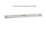Measuring Tool Alloy Magnetic Water Level Ruler