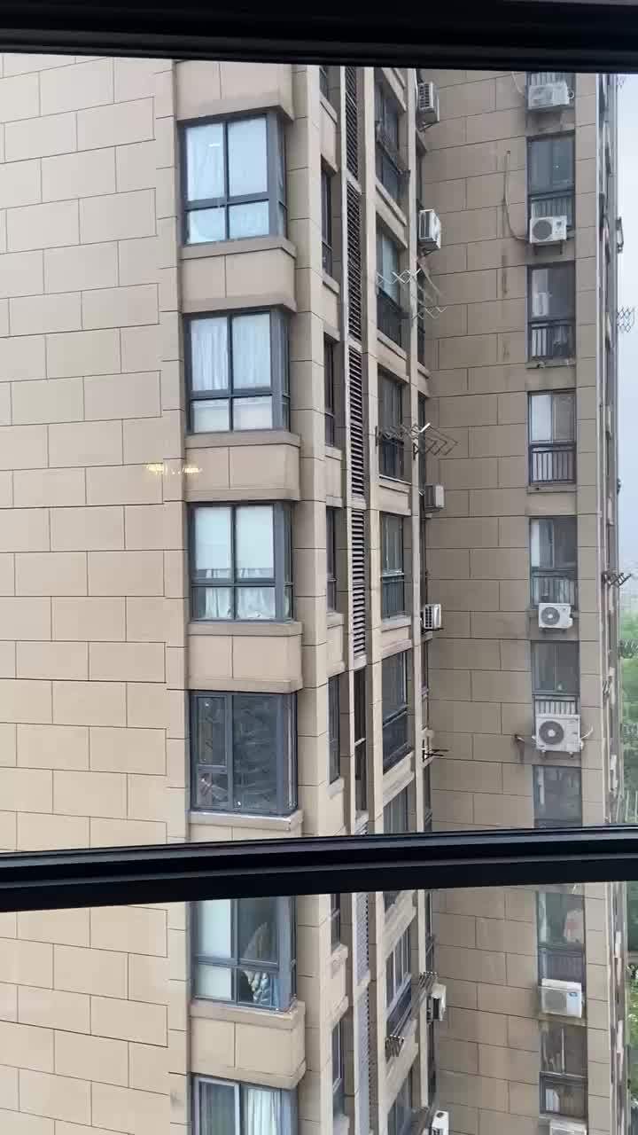 Urban Garden Folding Window Portal Enabling Safe Container Gardening Access in High-Rise Buildings