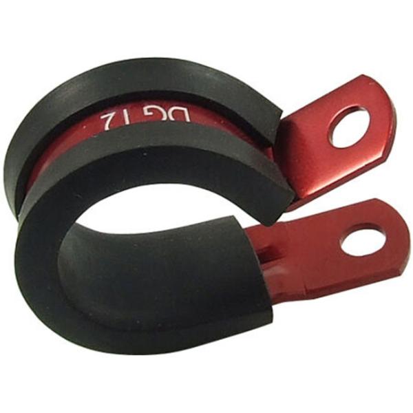 Automotive Brake Pipe Retaining Clips Blue Anodized DOT CQC Approval