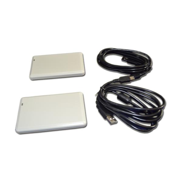 Asset Tracking RFID Desktop Reader , USB UHF RFID Reader White