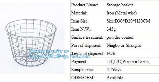 Hanging Metal black Wire Mesh Fruit Storage Basket, Stainless Steel Wire Mesh Containers Metal Mesh Kitchen Vegetable St