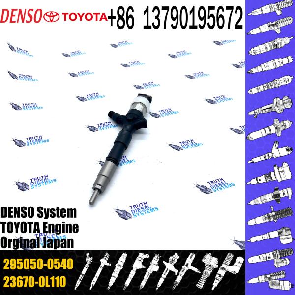 Toyota HILUX VIGO 2KD engine DENSO diesel injector 23670-30310 2367030310 SM295050-0810 295050-0540