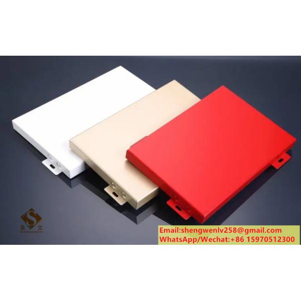 Aluminum Facade Cladding Exterior Cladding Accessories Laser Perforated Facade Curtain Wall