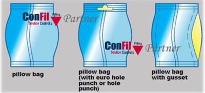 Max Film Width 420mm Vertical Form Fill Seal Machine Servo Control