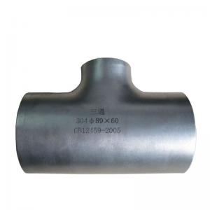 Buy cheap High Pressure Lateral Pipe Fitting Eccentric Reducing Tee SS316 / 316L product