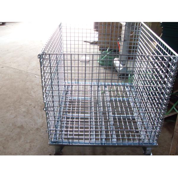 collapsible wire mesh containers