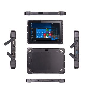 China NFC RFID 1000 Nits RJ45 Industrial Rugged Tablet Face Recognition on sale