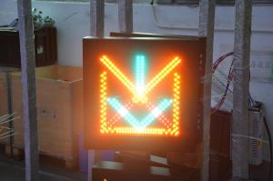Buy cheap IP65 LED Lane Use Control Signal Sign Construction Warning Signage product