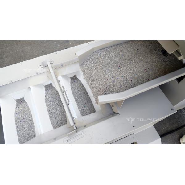 Automatic 4KG 10KG 18KG Granule 14 Head Weigher Cat Litter Bag Filling Packing Machine