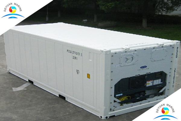 Quality High Strength 20ft Refrigeration Pallet Wide Container Thermo King Reefer Container for sale