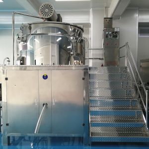 China SS304 380V liquid soap mixing machine high shear homogenizer mixer on sale