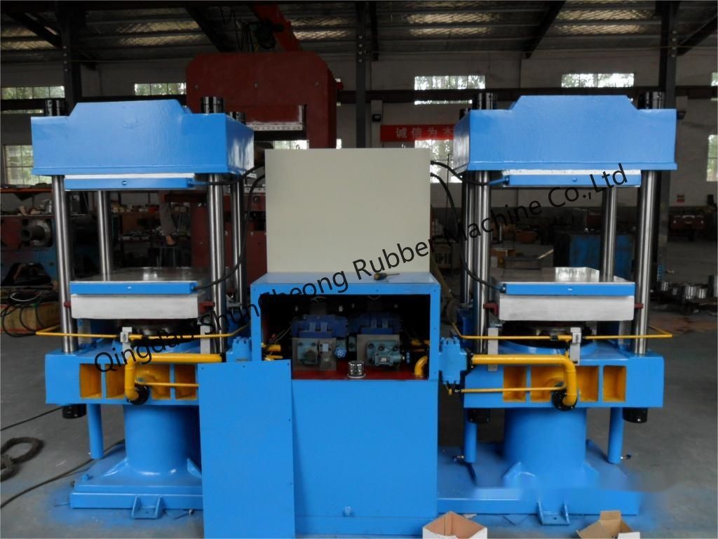 Heating Press Duplex Curing Machine/Car Foot Mat Making Plant