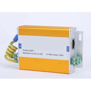 Buy cheap Gigabit Ethernet Signal Surge Protection Device 10KA 275V Metal product