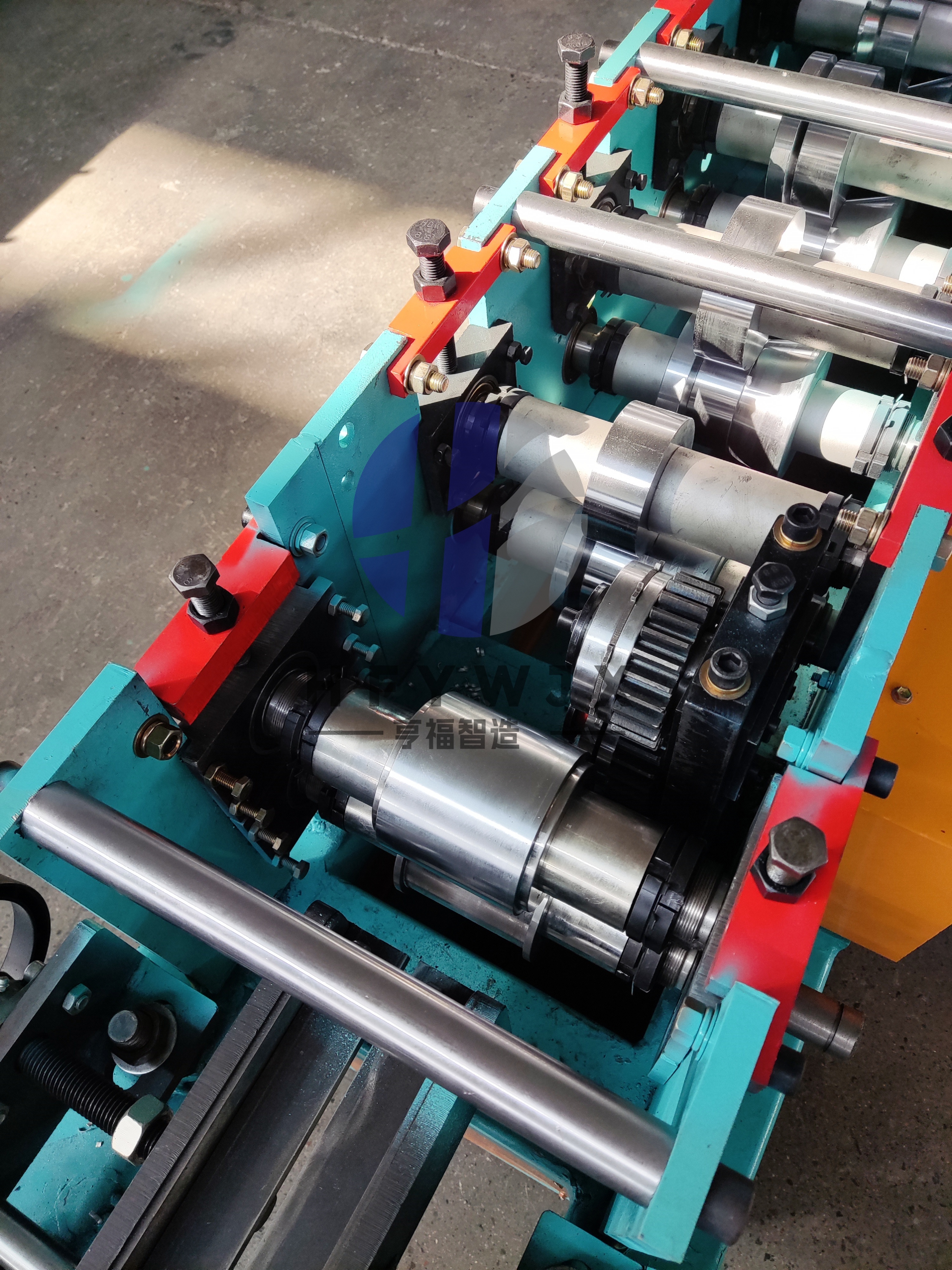 Durable High Precision Automatic U Channel Forming Machine for Metal Strut Channel Cold Roll Former