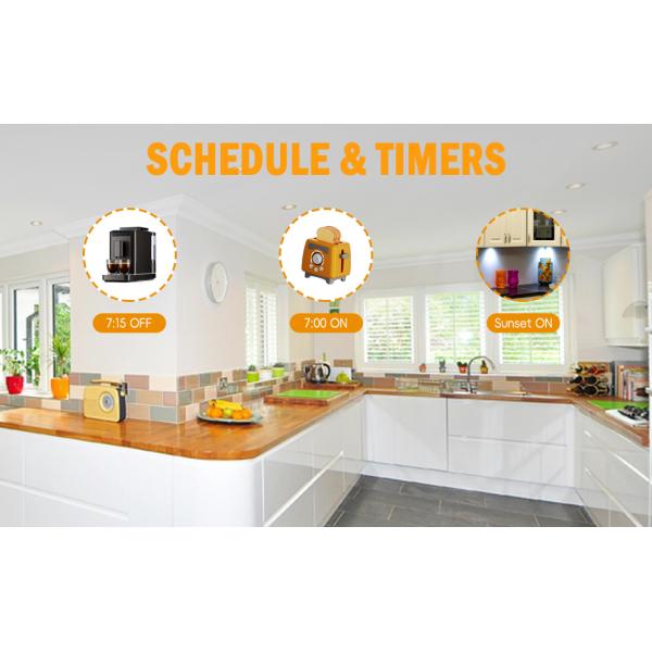 220v Smart Alexa Outlet Switch Socket With WiFi Remote Control 5G ODM