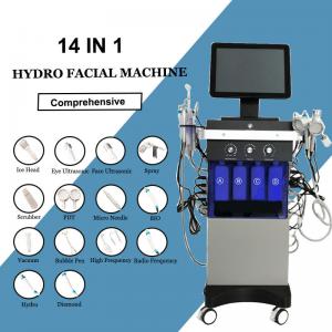 Buy cheap 14 In 1 Microdermabrasion Machine Aqua Peeling Hydro Oxygen Facial Diamond Dermabrasion Machine product