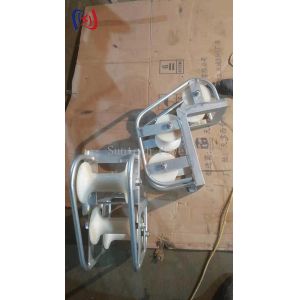 20KN SHJ Cable Roller Pulley Telecom Overhead Line Stringing Tools