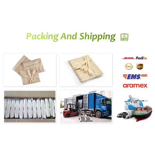 PLA Disposable Biodegradable Cutlery Set Nontoxic Durable Safe Material