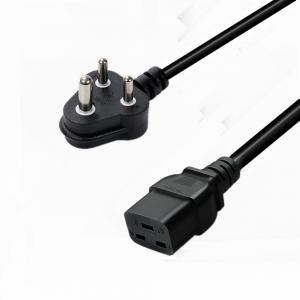 Buy cheap PVC RUBBER Conductor 16A 250V SABS South Africa Power Cord for Consumer Electronics product