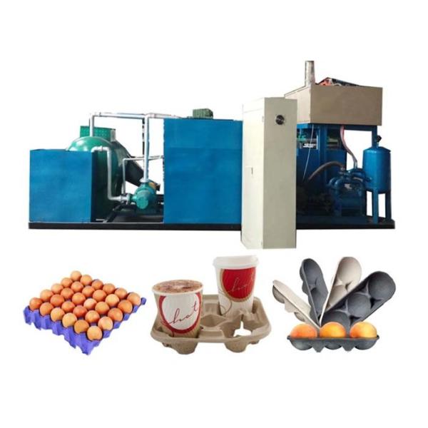 Semi Automatic 1500 PCS/H Recycle Paper Egg Carton Making Machine Pulp Egg Tray Molding Machinery