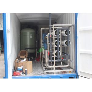 Buy cheap 14T RO Water Plant With Container For Denmark Customer product
