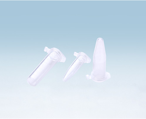 PCR Machine Transparent Single PCR Tube 0.2 ml With Flat Cover pcr reaction tubes
