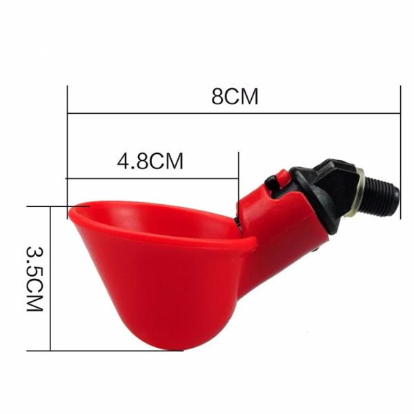 Chicken Poultry Drinker Feeder Automatic Watering Bowl
