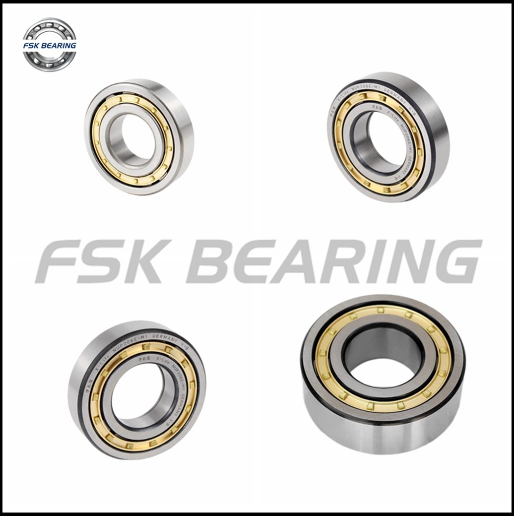 Heavy Duty NU 321 ECM/C6 Cylindrical Roller Bearings Single Row ID 105mm