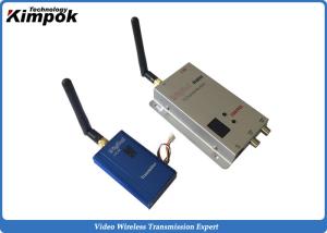 Buy cheap 12 Channels Analog Wireless Video Transmitter 1000mW Long Range Transmitter and Receiver product