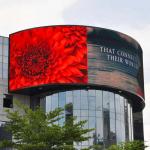 Square P10 Outdoor Full Color LED Display Wateproof 320*160mm