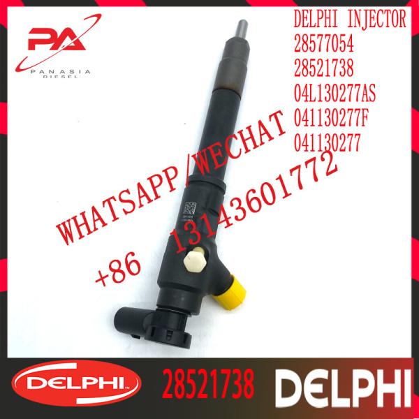 28521738 DELPHI Diesel Fuel Injector 28577054 04L130277AS 041130277F 041130277 For SKOOA